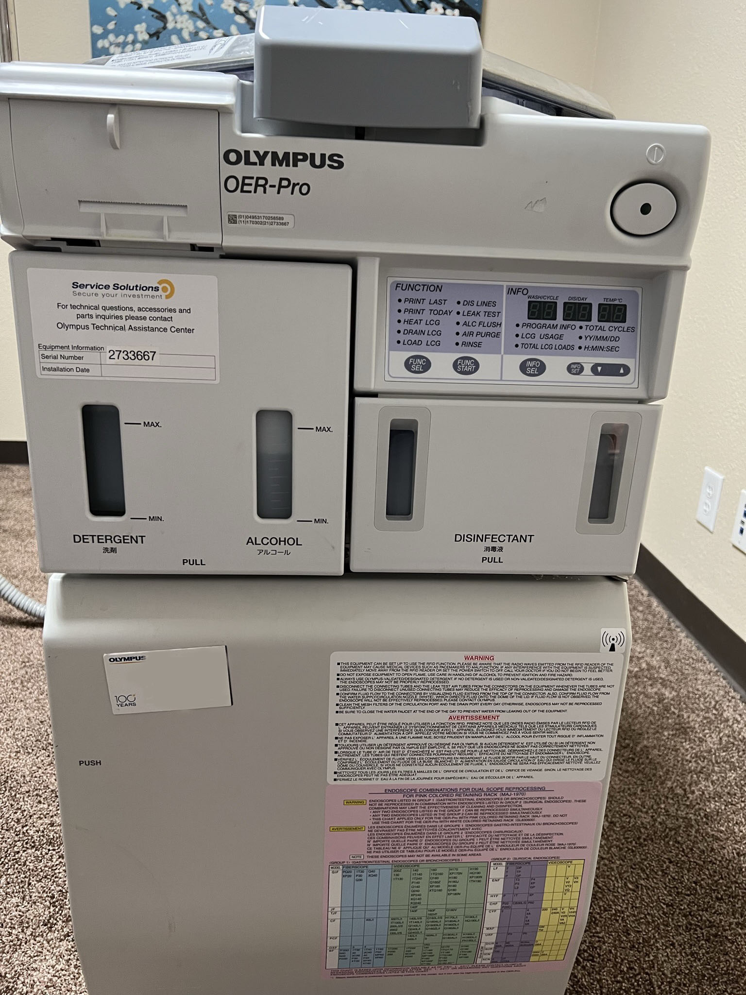 Olympus OERPro Endoscope Reprocessor RevMed