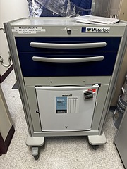 Malignant Hyperthermia Cart w/ Accucold Fridge